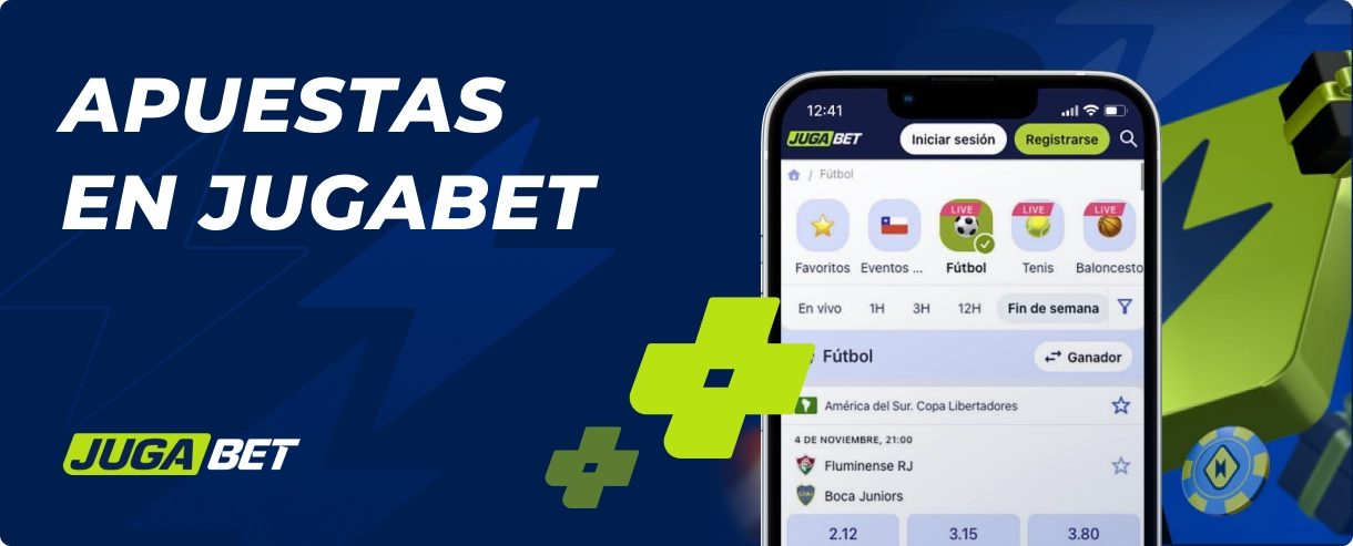 App móvil de JugaBet